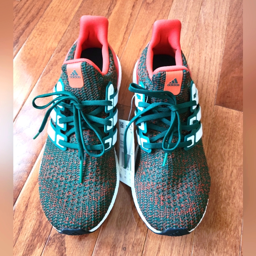 Adidas Ultraboost Miami Hurricanes